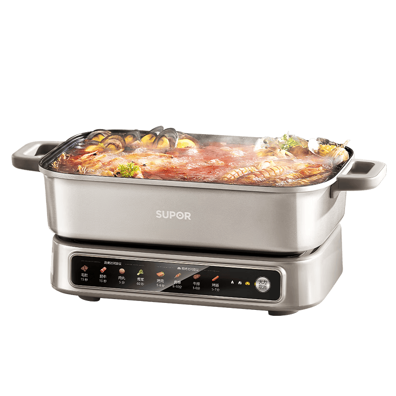 煮锅推荐：满足多样需求的理想选择！开元棋牌网站2025年高效便携电(图5)